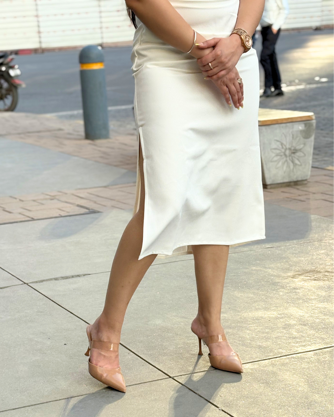 Seraphine Crepe Dress