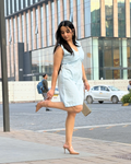 Elara Soft Blue Dress