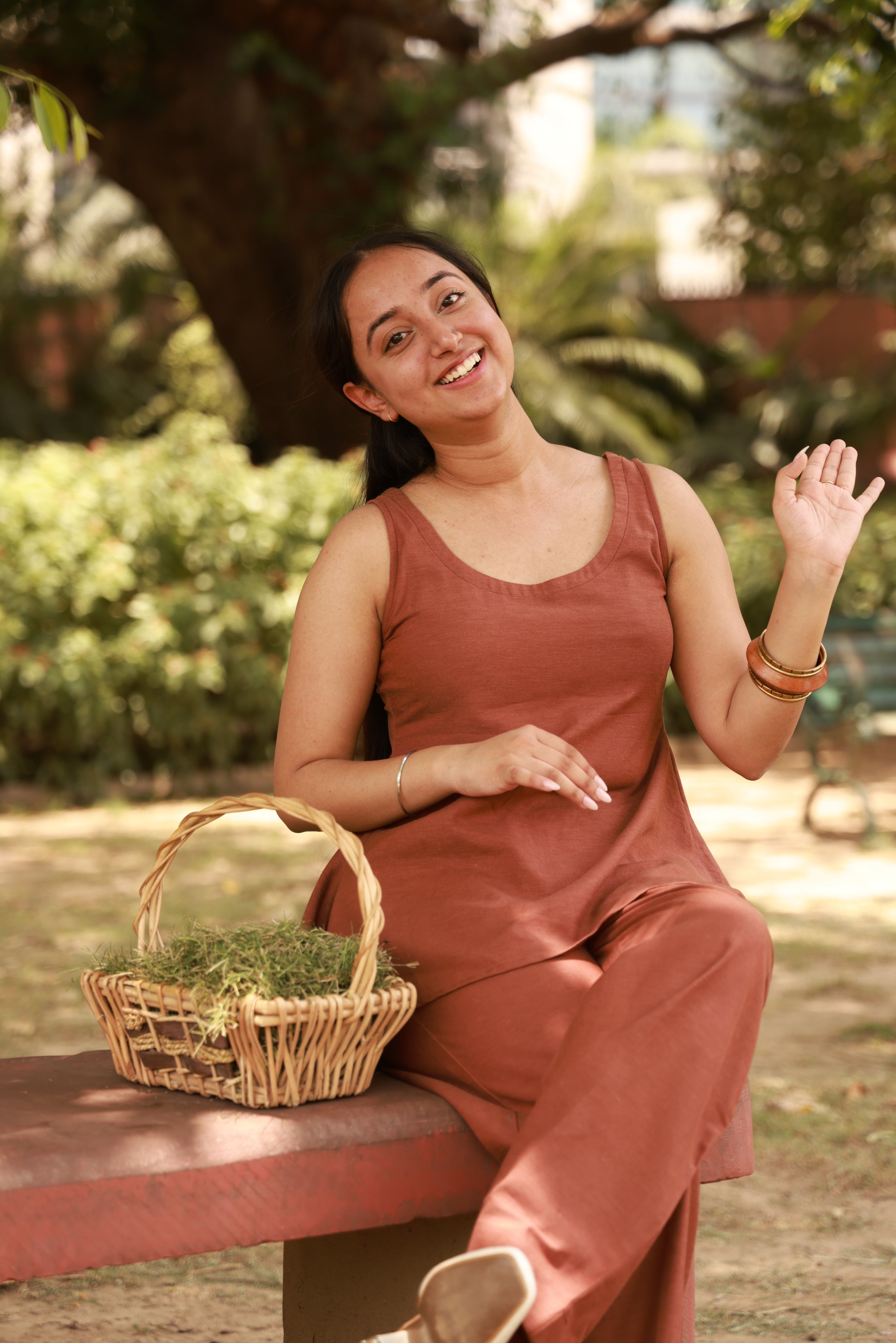 Linen Cotton Mocha Coords