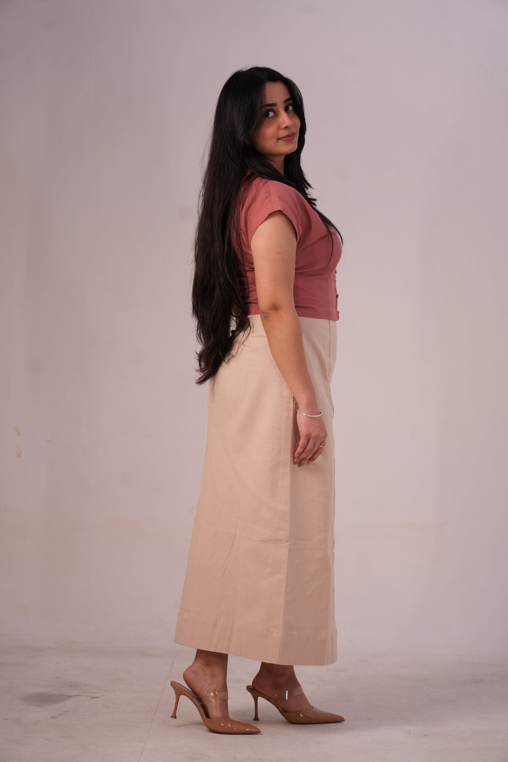Ros`e Blush pink Top