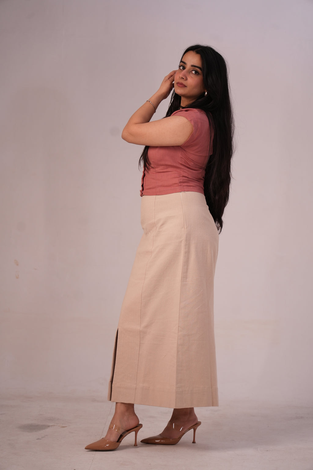 Oat Crimp Skirt