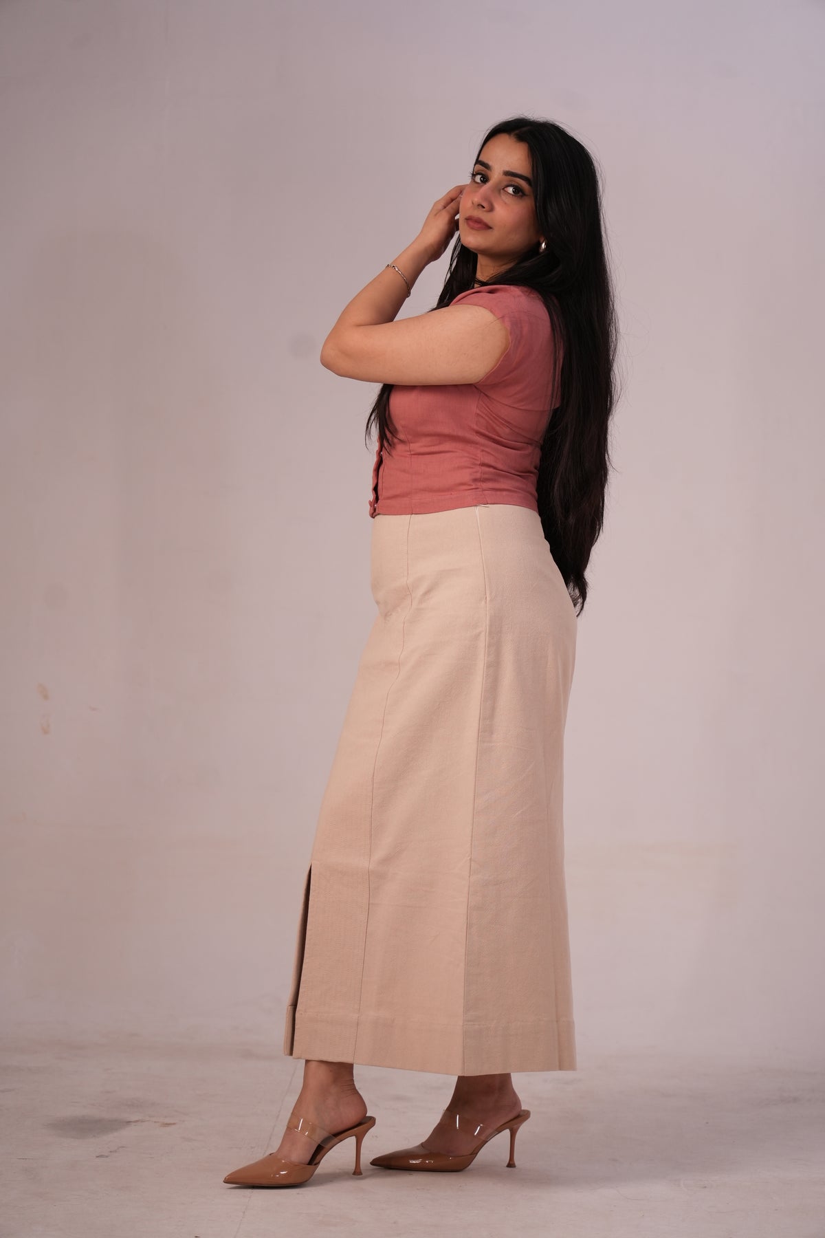 Oat Crimp Skirt